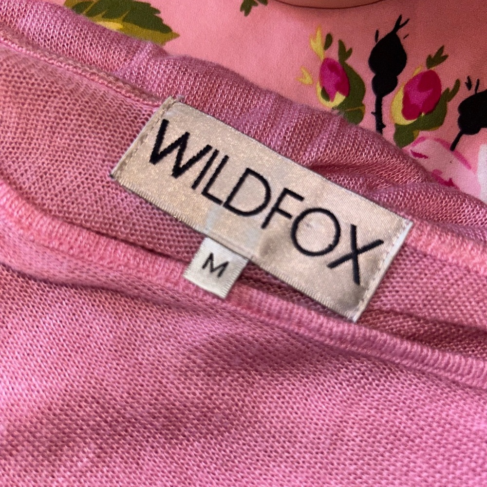Wildfox Pink Barbie Top swimsuit coverup poncho Sarong wrap - Picture 3 of 4